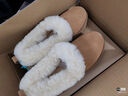 UGG秋季女士舒适茸茸毛鞋领厚底圆头休闲懒人毛毛鞋 1166733 CHE | 栗色 40 鞋款偏小，建议拍大一码 实拍图