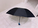 天堂 全自动雨伞三折 10骨加固一键开收易甩干简约晴雨伞 乌木黑 实拍图