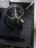 美的（Midea）铂钻家用电磁炉电陶炉大功率大面板炒菜多功能新型火锅炉一套带锅配锅国家补贴 MC-E22B25 实拍图