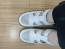 断码真皮凉鞋女款夏季2024年新款包头外穿网鞋厚底休闲运动鞋女 米白色 38 实拍图