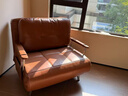 美柏沙发床单双人小户型可折叠两用中古风复古沙发床2025新款 【旗舰版外径1.34米内径1.2米】（人体工学舒适坐感） 【进口S+级复古油蜡皮 | 高端品质 大师工艺】 实拍图