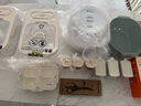 苏泊尔SUPOR 玻璃调味罐厨房带勺带盐调料罐方形调味罐三只装 TK2203E 实拍图