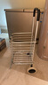 购物车买菜车小拉车手拉车爬楼折叠便携家用推车拉杆老人上楼梯 普通款2轮（发泡单轮） 实拍图