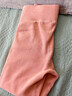 都市丽人含羊毛蚕丝高腰保暖裤女士收腹裤打底裤加绒加厚秋裤棉裤粉色XL 实拍图