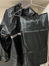 乐优佰易 反光成人雨衣套装分体式 C牛津布单帽檐 4XL 防暴雨含雨裤骑车交通 实拍图