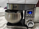 山本厨师机家用智能定时和面机小型揉面机全自动鲜奶盖机打发奶油台式打蛋器搅拌机直流电机5升 不锈钢色 5L 实拍图