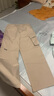 骆驼（CAMEL）休闲户外登山裤女防泼水直筒工装裤 J24CA6L6646 淡卡其 M 实拍图