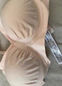 美德乐（Medela）哺乳文胸轻薄透气产后喂奶孕妇内衣单层前开扣无钢圈轻盈款 奶油色 L 实拍图