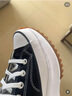 匡威（Converse）官方 Run Star Hike低帮帆布流星厚底鞋黑色168816C 黑色/168816C 36 实拍图