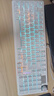 狼蛛（AULA）S98无线机械键盘蓝牙/2.4G/有线三模连接全键热插拔gasket结构全键无冲客制化游戏电竞办公键盘 【有线版冰蓝光】S98 简约白 茶轴【游戏玩家推荐】 实拍图
