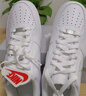 耐克NIKE板鞋女空军一号AF1 AIR FORCE 1运动鞋DD8959-100白36.5 实拍图