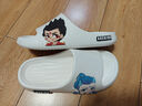 ABC KIDS儿童凉拖鞋男童女童家居一字拖外穿敖丙哪吒8641 白色 38-39 实拍图