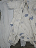 舒贝怡2件装婴儿衣服夏季薄款新生儿连体衣短袖哈衣儿童爬服蓝色90CM 实拍图