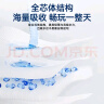 爱酷熊（AIKUUBEAR）畅吸纸尿裤尿不湿新生儿小号男女通用超薄大吸量干爽 [全包臀]拉拉裤2XL84片(27-32斤) 实拍图