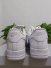 耐克NIKE板鞋女子大童空军一号 AIR FORCE 1运动鞋 DH2920-111白38.5 实拍图