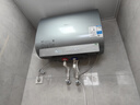美的（Midea）TECH亲肤活水玲珑超薄60升双胆扁桶电热水器3300W水电分离一级能效UDpro国家补贴以旧换新 实拍图