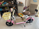 飞鸽电动车新款女生小型轻便新国标电动自行车成人代步通勤续航电单车两轮电瓶车 樱花粉【全国联保/智能快充/终身保障】 【石墨烯】14A载能-续航约42公里+可提充电 实拍图