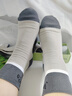 JEEP袜子男秋冬【100%纯棉+10A抗菌】防臭袜中筒运动耐磨全棉休闲袜 实拍图