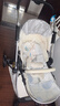 酷贝乐（coballe）婴儿车0-3岁用折叠可坐可躺减震遛娃神器轻便溜娃新生儿宝宝推车 极光白(轻巧便携+全罩遮阳) 实拍图
