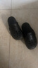 朴西厚底包头半拖女士夏外穿洞洞鞋 珍珠黑  35-36 实拍图
