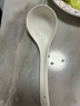 斯凯绨（Sky Top）大号汤勺陶瓷调羹饭勺子餐勺骨瓷纯白家用餐具马戈1件装 实拍图