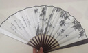 扇子夏天凉快耐用折扇随身携带撕不烂中国风折叠扇学生奖品舞蹈扇古风扇子中国风水墨绘画折扇 【10寸】清香兰花-1个 无规格 实拍图