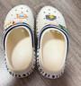 幸福玛丽（Cheerful Mario）拖鞋男孩防滑凉拖鞋中大童沙滩鞋外穿儿童洞洞鞋米白内长23cm 实拍图
