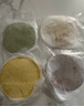 悦味纪 四色烫面春饼350g*4包 共40张 紫薯菠菜南瓜 卷饼 早餐半成品 实拍图