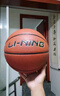 李宁（LI-NING）篮球7号精英防尘室内外CBA比赛耐磨防滑七号PU LBQK967-1 实拍图