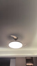 雷士（NVC）LED风扇灯吊扇灯餐厅卧室北欧高显指超薄变频简约黑色42寸36瓦 实拍图