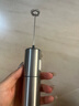 CLITON 电动打奶泡器咖啡奶泡机家用牛奶打泡器不锈钢手持搅拌打蛋器 实拍图