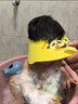 马博士婴儿洗头帽宝宝加厚可调节护眼护耳洗发浴帽0-8岁儿童洗头帽 【EVA款】黄色熊猫洗头帽 实拍图