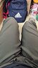 真维斯（Jeanswest）裤子男款夏季轻薄透气冰丝凉感束腿裤宽松大码休闲百搭运动长裤 实拍图