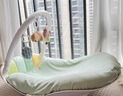 澳贝（auby）婴幼儿床中床摇摇乐摇椅健身架脚踏琴玩具防吐奶斜坡垫新生儿礼物 实拍图