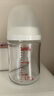 贝亲（Pigeon）玻璃奶瓶宽口径防胀气160ml S号奶嘴 1月+ AA186  实拍图