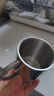 金钥匙（GOLDEN KEY）316不锈钢儿童口杯学生水杯防摔茶杯 (双层无盖）GK-SKB70-316 实拍图