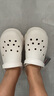 斯凯奇（Skechers）洞洞鞋女士夏季凉拖鞋泡泡鞋透气厚底增高外穿沙滩鞋踩屎感 实拍图