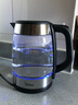 美的（Midea）电水壶热水壶电热水壶高硼硅玻璃1.7L大容量1800W暖水壶自动断电MK-SHJ1722 实拍图