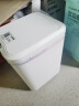 五月花17L智能垃圾桶 挥手感应式带盖厨房卫生间垃圾桶家用大号电池款 实拍图
