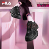 FILA 斐乐猫爪鞋4代女鞋老爹鞋情侣运动鞋复古时尚休闲鞋网面透气 【女款】黑-BK 37.5 实拍图