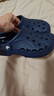 卡骆驰crocs洞洞鞋贝雅男鞋女鞋轻便耐磨一脚蹬拖鞋休闲鞋|10126 深蓝-410 37 /38(230mm) 实拍图