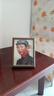 伟大领袖毛主席画像墙画相框毛爷爷像挂画客厅中堂玄关书房装饰画 青年标准画像 【桃木色】8寸摆台相框 实拍图