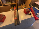 铜师傅 黑胡桃原木《金箍棒底座》工艺品摆件 圆形实木底座 适用小号底座 实拍图