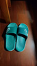 拖鞋男外穿夏季大码情侣家用软底浴室洗澡防滑凉拖女户外夏季拖鞋 【升级款】绿色 42-43 (适合41-42码穿) 实拍图