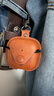 贝意品适用于AirPods4保护壳皮质Apple耳机4代耳机套二代超薄皮防丢四代男生一体式锁扣Airpods 4保护套 实拍图