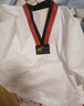 泰拳德古拉跆拳道服儿童成人训练服棉表演服品势竞技服教练服长袖道服 3XL码 实拍图
