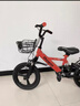 奥仕龙 儿童自行车3-4-5-6-7-8岁小孩单车宝宝脚踏单车男女孩小学生童车 【升级款红】旗舰版+加宽闪光轮 12寸 适合80-90cm 实拍图