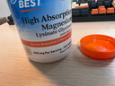 Doctor's best甘氨酸镁片 100mg/片120片*2螯合镁6倍好吸收240片/瓶 实拍图