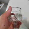 玻璃红酒杯欧式捷克矮脚红酒杯创意威士忌酒杯葡萄酒杯 浮雕香槟杯2个 实拍图