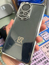 秒扬【四角气囊】适用华为nova12pro手机壳nova12ultra保护套14新款防摔13pro透明简约自带镜头膜 自带镜头膜【银色】电镀气囊防摔 华为 nova 12 Pro 实拍图